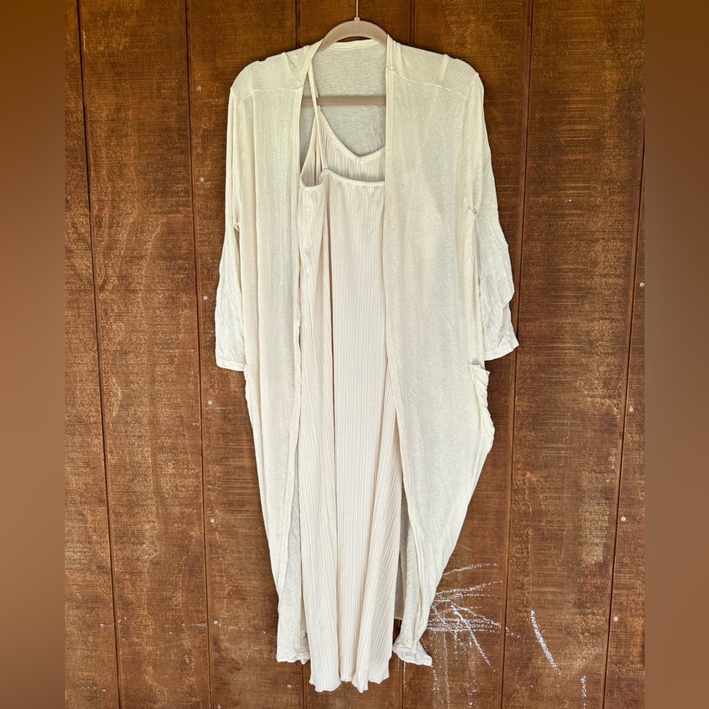 Nothing Fits But dress and cardigan set
